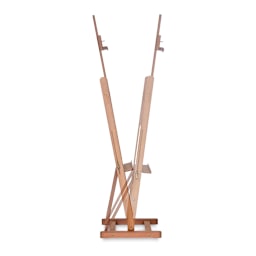 Mabef Basic Studio Easel M-10 - Side view of easel showing range of motion
