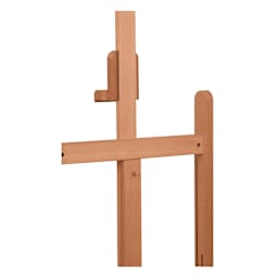 Mabef Basic Studio Easel M-10 - Closeup of back of easel showing screw securing Mast
