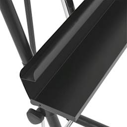 Studio Designs Deluxe Easel, close-up of the storage tray