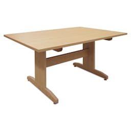 Hann Art Table - 30''H x 60''L x 42''W Rounded Corners, High Pressure Laminate Top