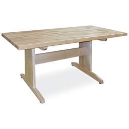 Hann Art Table - 60” L X 30” W X 30” H, Squared Corners, 1.75" Maple Top