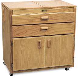 Best Caitlin Taboret and Easel - shown closed for storage