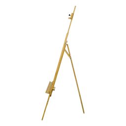Blick Bamboo Lyre Easel - Varnished, side