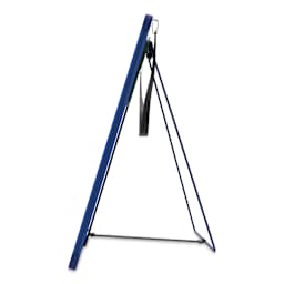 Copernicus Pack and Go Whiteboard Easel - side view with kickstand extended