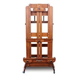 Sienna Counterweight Easel - Front view of easel with mast contracted