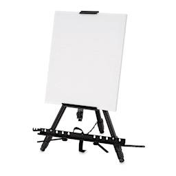 Blick Studio Aluminum Watercolor Field Easel by Jullian, with canvas