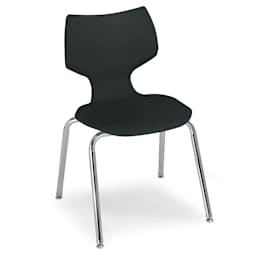 Smith System Flavors Stack Chair - 18", Black