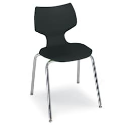 Smith System Flavors Stack Chair - 24", Black