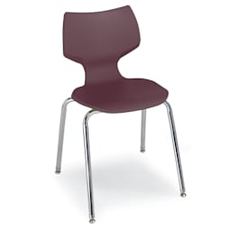 Smith System Flavors Stack Chair - 24", Burgundy