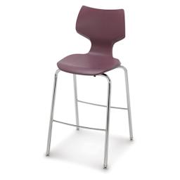 Smith System Flavors Stack Chair - 28", Burgundy