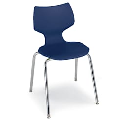 Smith System Flavors Stack Chair - 24", Navy
