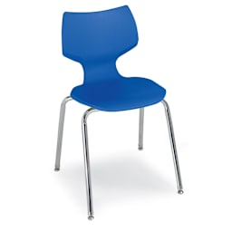Smith System Flavors Stack Chair - 24", Persian Blue