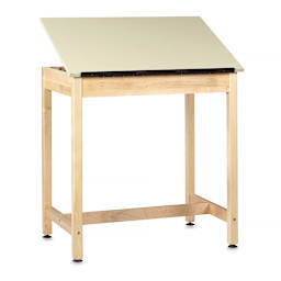 Diversified Spaces Drawing 36"H Table - 1 Piece Top, without Drawer 
