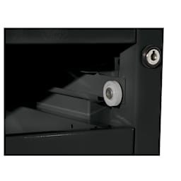 Bieffe BF Line Flat File, Close-up of Inside File Drawer