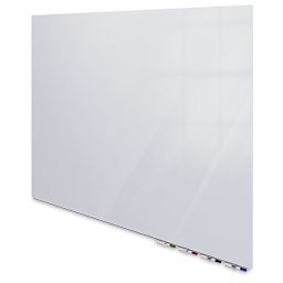 Ghent Aria Magnetic Glassboard - 4 ft x 6 ft, White