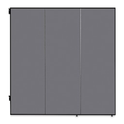 Screenflex Study Carrel - 3 Panel, Stone