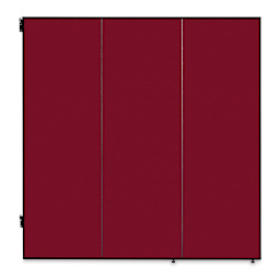 Screenflex Study Carrel - 3 Panel, Red