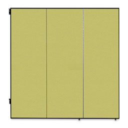 Screenflex Study Carrel - 3 Panel, Yellow