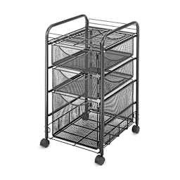 Safco Onyx Mesh File Cart 