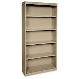 Sandusky Lee Elite Series Welded Bookcase - Tropic Sand, 72" Height