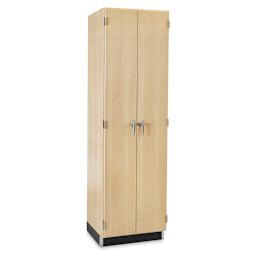 General Storage Cabinets - 24" wide cabinet shown closed at slight angle