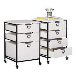 Studio Designs Storage Carts (Three and four drawer carts)