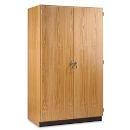 Diversified Spaces Paper Storage Cabinet - Oak (Close Cabinets)