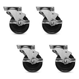 Diversified Spaces Taboret Casters - Pkg of 4