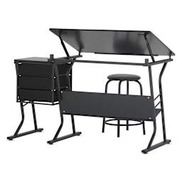 Studio Designs Eclipse Table and Stool Set, view from the back