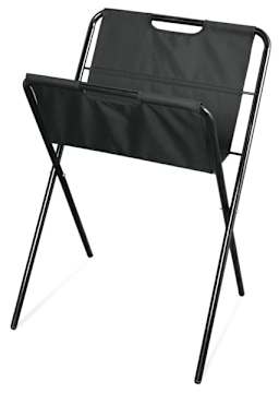Richeson Black Canvas Print Racks - Right angled view of Medium Print Rack