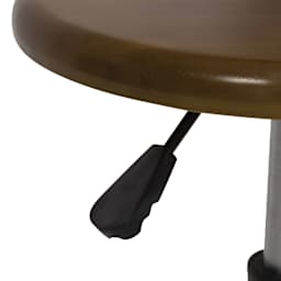 Studio Designs Retro Stool, close-up of seat and height adjusting lever
