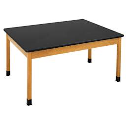 Diversified Spaces Plain Apron Table - ChemGuard Top, 30" x 60"