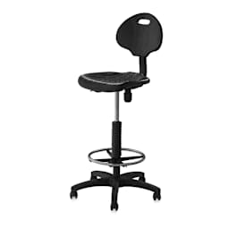 National Public Seating Corp. Kangaroo Stool - Angled view of stool
