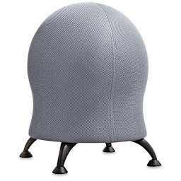 Safco Zenergy Ball Chairs - Front view of Gray Chair