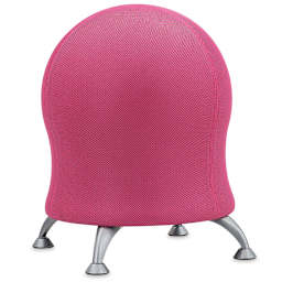 Safco Zenergy Ball Chairs - Front view of Pink Chair