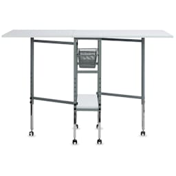 Studio Designs Hobby Table - Front view of table with panels raised