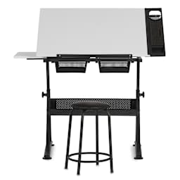 Studio Designs Fusion Center- front view with stool