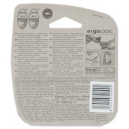 Maped Ergologic Mini Stapler, back of packaging