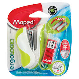 Maped Ergologic Mini Stapler, front of packaging