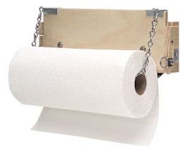 Paper Towel Holder - In use attached to side of plein aire box
