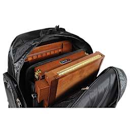 Sienna Plein Air Backpack (Open, shown with sample pochade box)