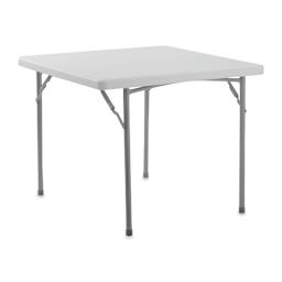 Folding Tables - Front view of Square Table