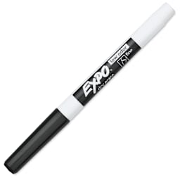 Expo Dry Erase Low Odor Markers - Fine Tip, Black, Set of 36, single marker