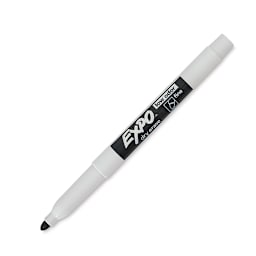 Expo Dry Erase Low Odor Markers - Fine Tip, Black
