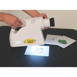 Artograph EZ Tracer Projector, placing projector on top of artwork