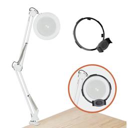 ImpressArt Magnifying Ring Light and Phone Attachment