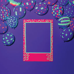 Duck Craft Paper Tapes forming photograph image on wall with blacklight