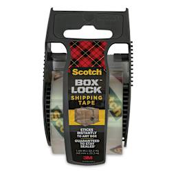 Scotch Box Lock Shipping Tape With Dispenser - 1.88" x 22.2 Yards, Top