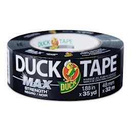 Duck Max Strength Tape - Black, 1.88" x 35 yds packaging