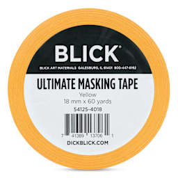 Blick Ultimate Masking Tape - Yellow,  18 mm x 60 yds